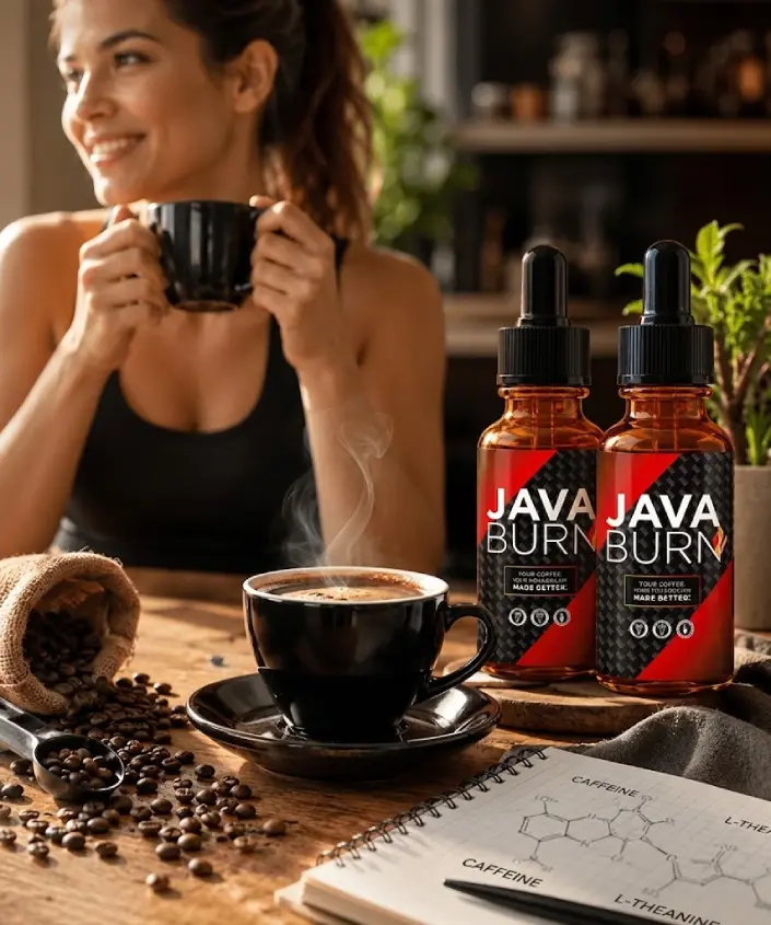 Java Burn supplement dropper bottle