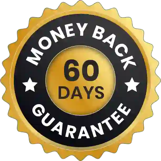 java burn 60 days guarantee badge